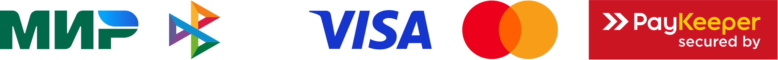 Логотипы платежных систем